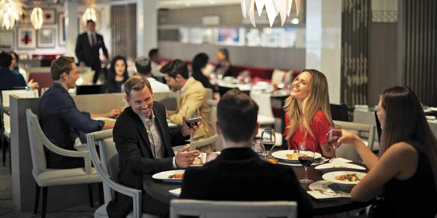 Celebrity dining room interior 1