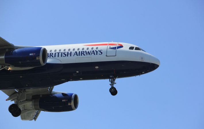 British Airways plane 710x450