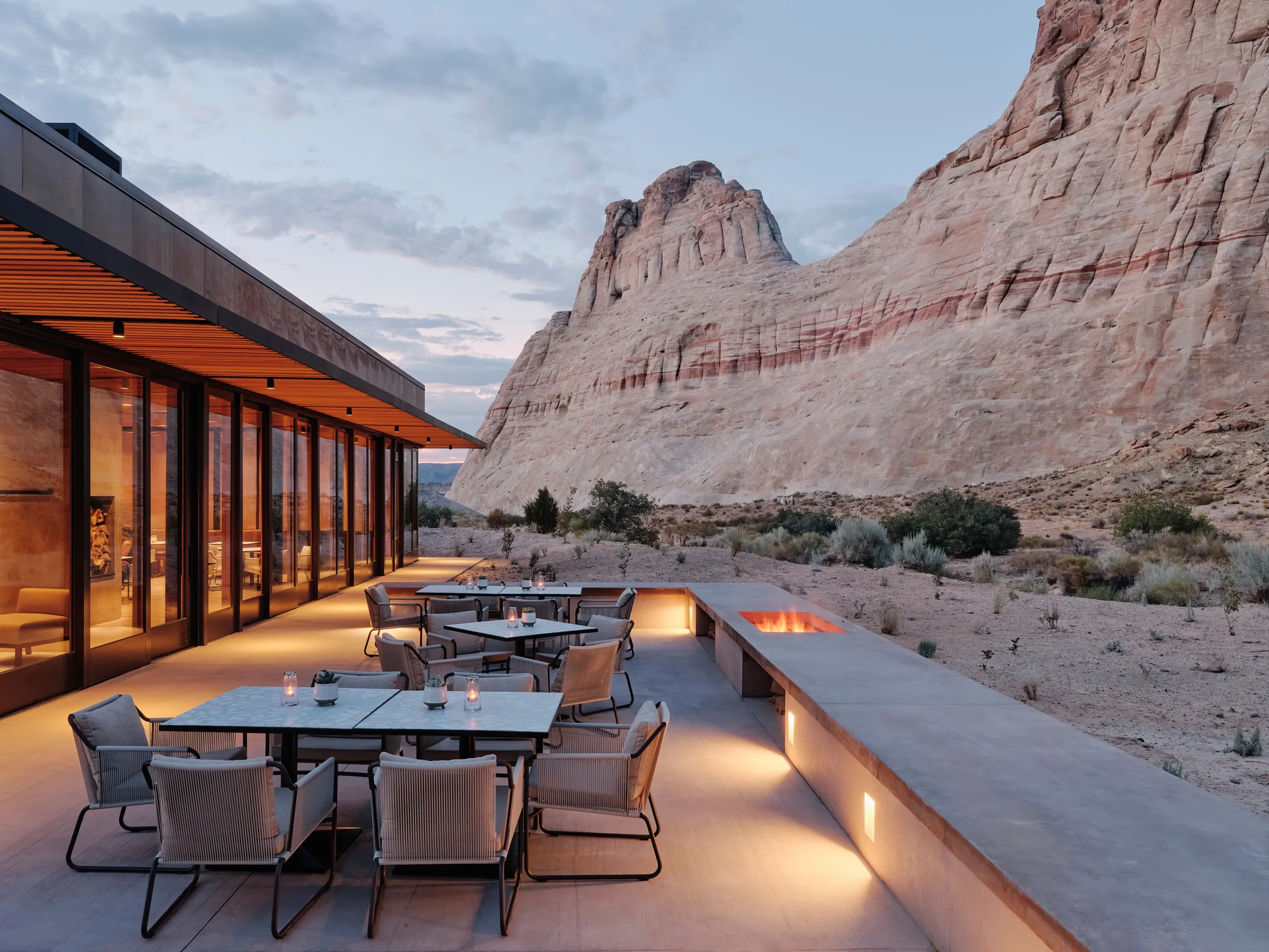 Camp Sarika Amangiri Utah
