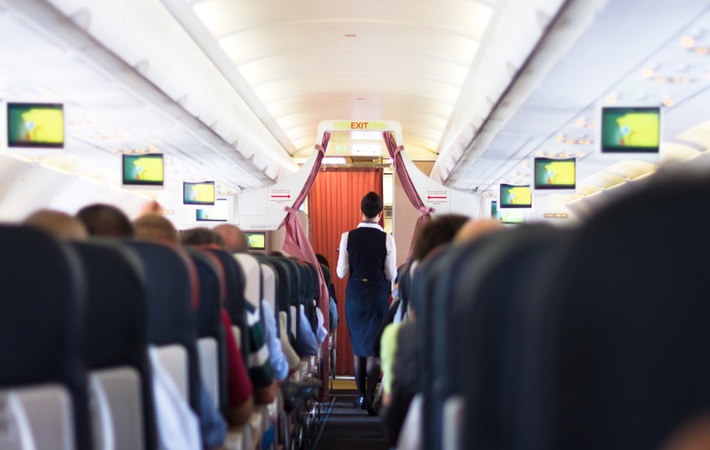 plane airline interior