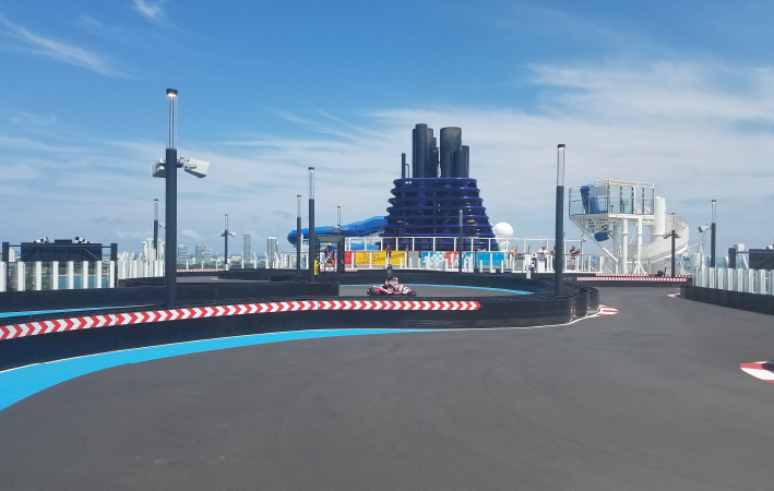 NCL Bliss Go kart track 710x450