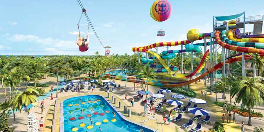 RCCL Beach club destination image 2019